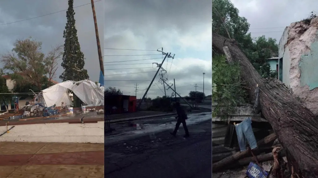 Tormenta causa daños en San Juan de Sabinas; 15 viviendas dañadas