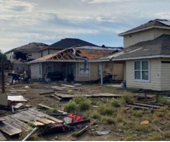 Tormenta en Texas, Estados Unidos. Foto tomada de: X @QuestoyQueLotro