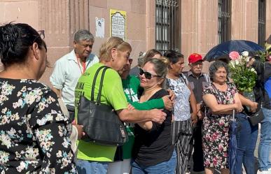 Despiden a María Cristina Vargas, madre buscadora, en el Árbol de la Esperanza