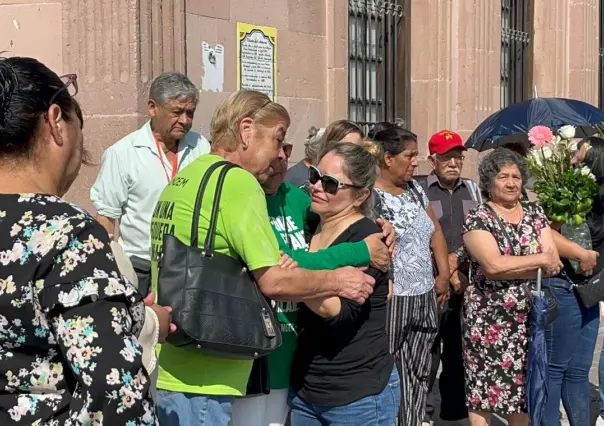 Despiden a María Cristina Vargas, madre buscadora, en el Árbol de la Esperanza