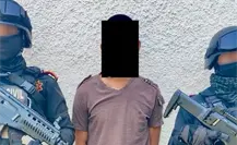 Arrestan a hombre por violencia familiar en Monterrey; estaba armado