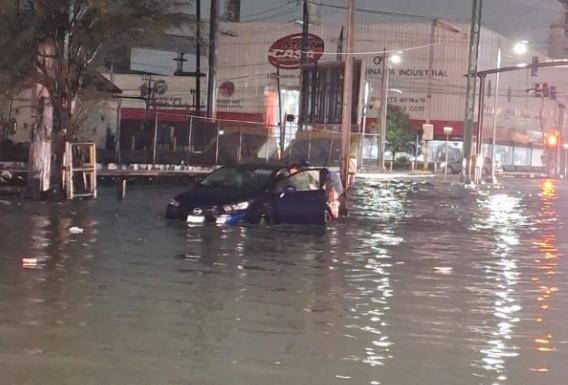 Así dejaron las lluvias el área metropolitana de Monterrey (VIDEO)