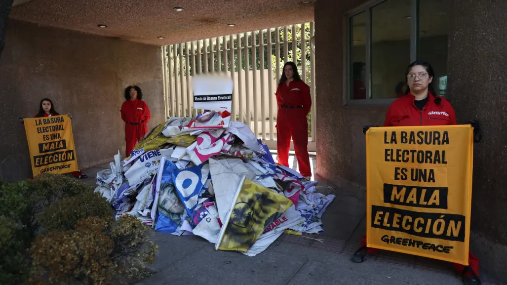 ¿Basura electoral? Campañas dejan más de 25 mil toneladas de basura