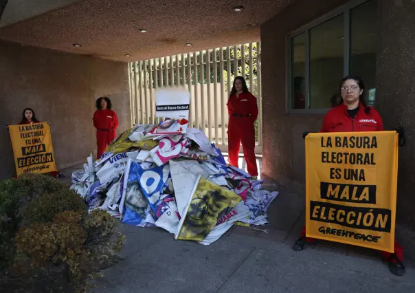 ¿Basura electoral? Campañas dejan más de 25 mil toneladas de basura