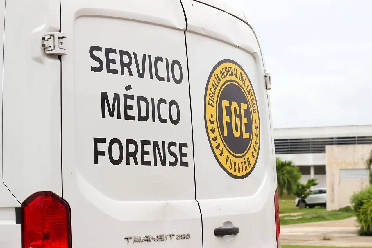 Forense Yucatán. Foto: FGE