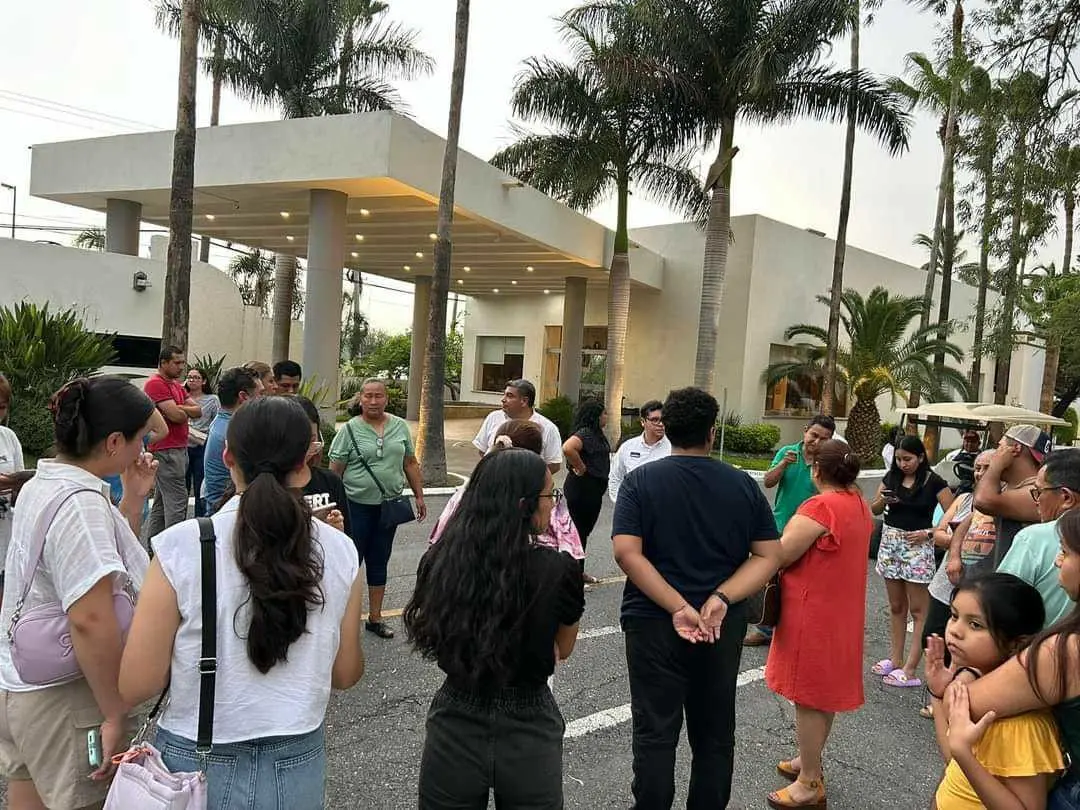 El día miércoles la gerencia del hotel les informó que el evento no podría llevarse a cabo. Foto: Sanjua Pineda