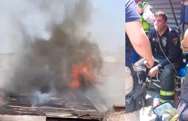 Incendio en el Centro Histórico desata intensa movilización de emergencia