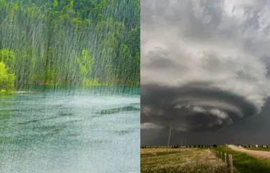 Lluvias y torbellinos al norte y centro de México; 12 estados arriba de 45 ° C