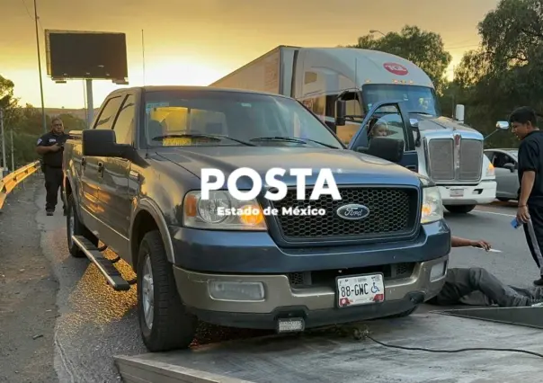 Muere motociclista atropellado en Tlalnepantla (VIDEO)