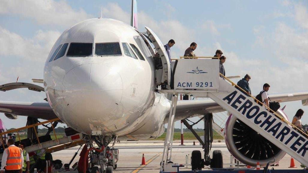 Yucatán destaca entre los estados que recibieron más pasajeros vía aérea