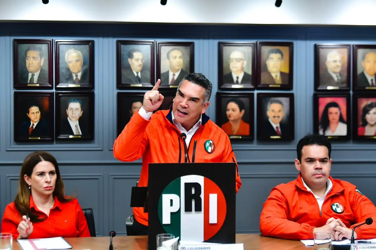 Alejandro Moreno Cárdenas, dirigente nacional del PRI. Imagen: PRI Nacional