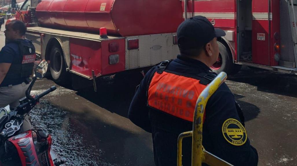 La SSC presenta balance tras la atención de incendio en el Centro Histórico