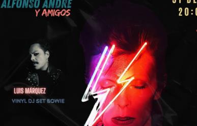 Alfonso André, miembro de Caifanes, presenta tributo a David Bowie en CDMX