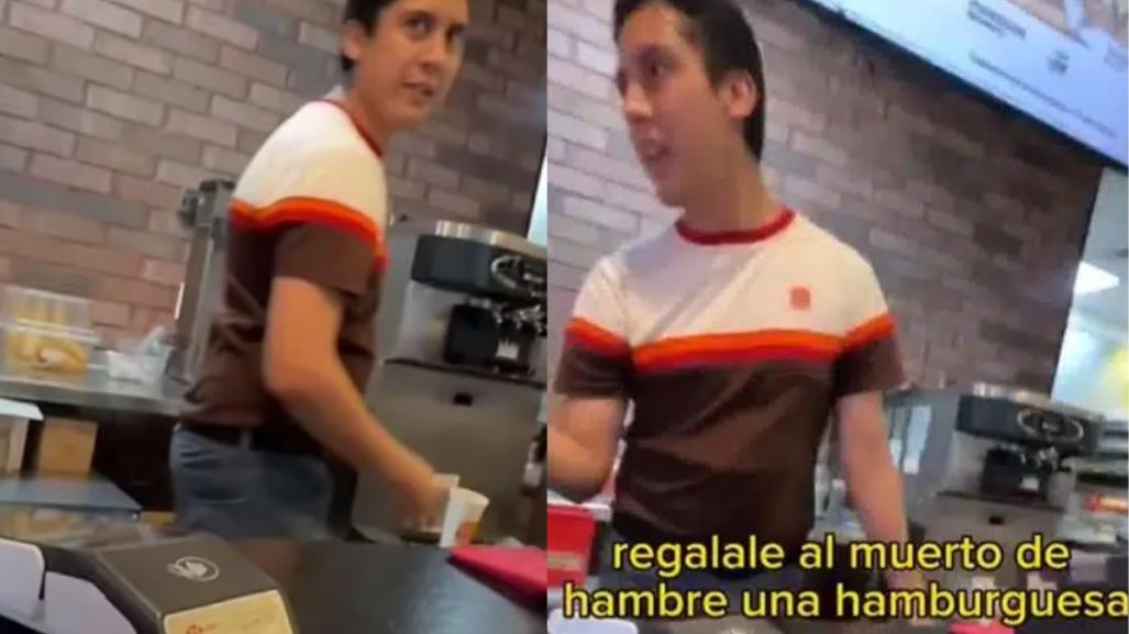 ¿Lord Burger King? Critican a gerente que llama muerto de hambre a cliente