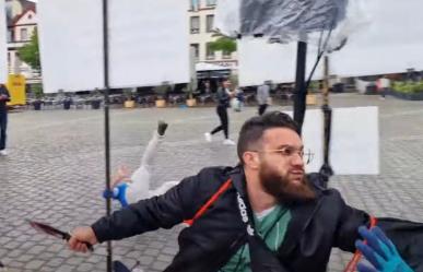 Hombre acuchilla a personas en movilización antiislámica en Mannheim, Alemania