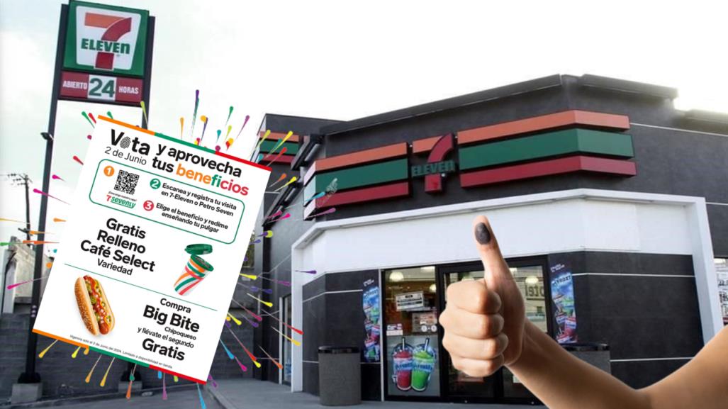 Hazle ‘chuc’ a tu voto este 2 de junio y aprovecha la promoción de 7-Eleven