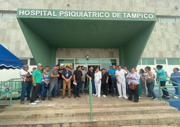 Hospital psiquiátrico de Tampico sin aire acondicionado en plena onda de calor