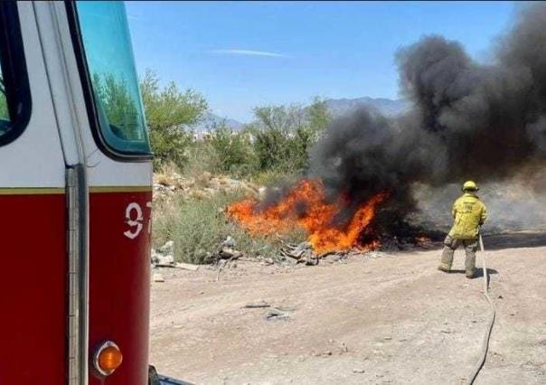 Emite PC Saltillo recomendaciones para evitar incendios en baldíos