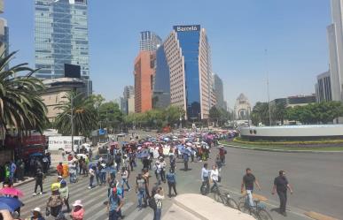 ¡CNTE paraliza CDMX! Marchan desde la Benemérita Escuela de Maestros al Zócalo