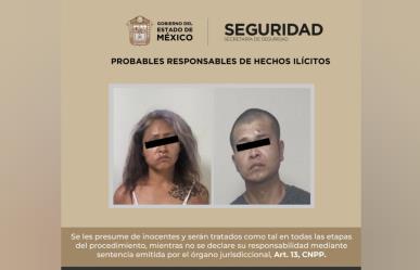 Detenidos por extorsión en Chimalhuacán