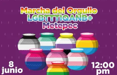 Metepec se prepara para su Tercera Marcha del Orgullo LGBTTTIQANB+