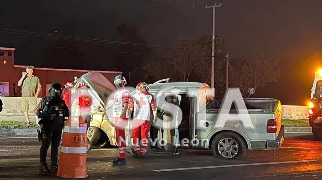 Choque en la Carretera Nacional deja una mujer herida