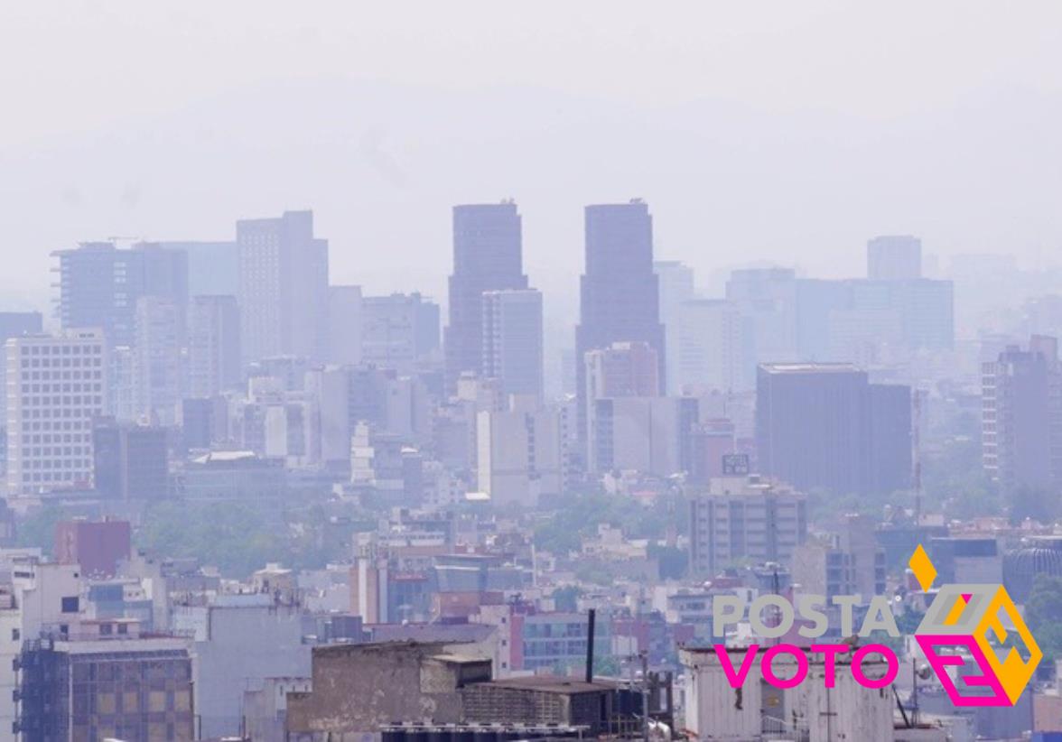 La Comisión Ambiental de la Megalópolis (CAMe) ha previsto condiciones desfavorables para la calidad del aire durante este fin de semana de elecciones presidenciales. Foto: Cortesía