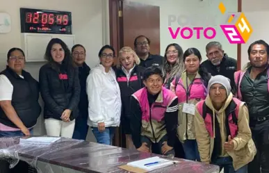INE Edomex: Todo listo y en paz para la jornada del 02 de junio