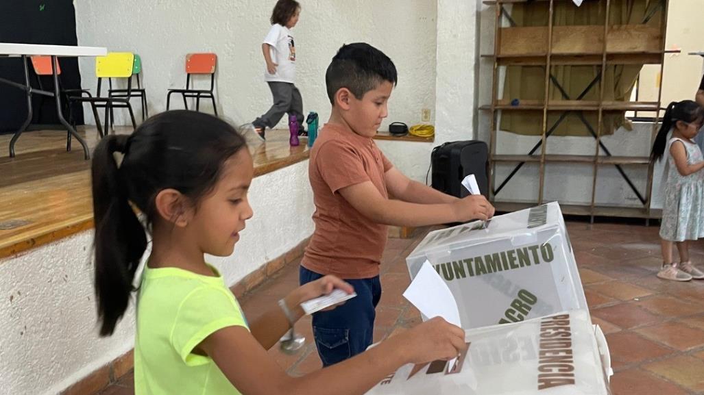 La Casa de los Niños de Saltillo realiza simulacro de elecciones