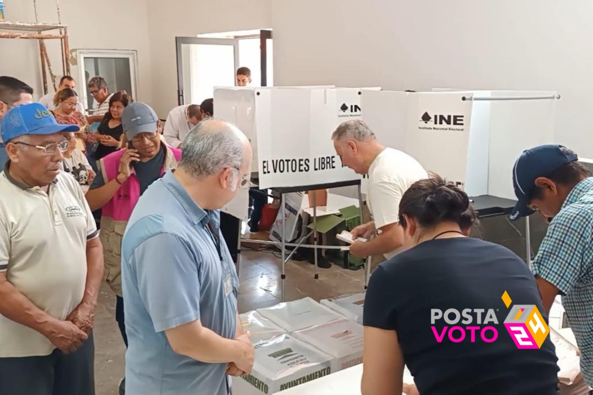 VIDEO: Caos en casillas especiales de Reynosa por retraso en la votación