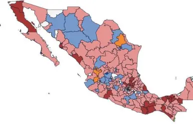 Resultados preliminares: Morena encabeza diputaciones y votación presidencial