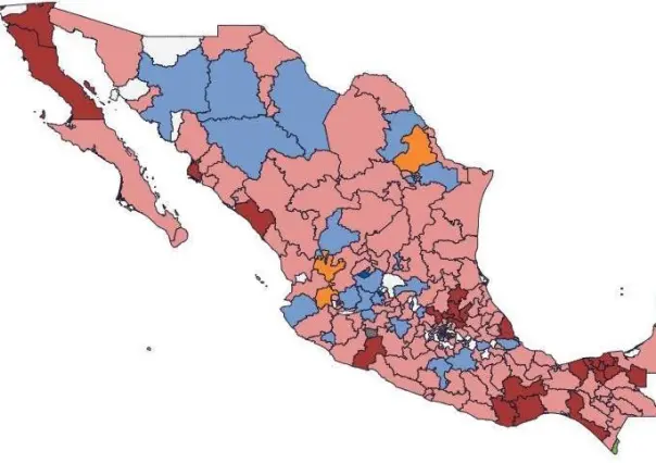 Resultados preliminares: Morena encabeza diputaciones y votación presidencial