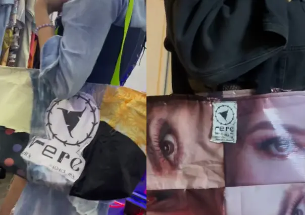 Moda, política y reciclaje: Conoce a Camilo Morales y sus bolsas de propaganda