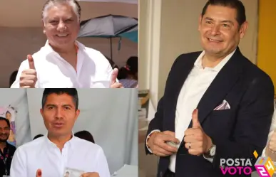 Elecciones 2024: Candidatos a la gubernatura de Puebla emiten su voto