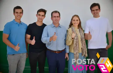 Candidatos a la gubernatura de Veracruz emiten su voto este 2 de junio