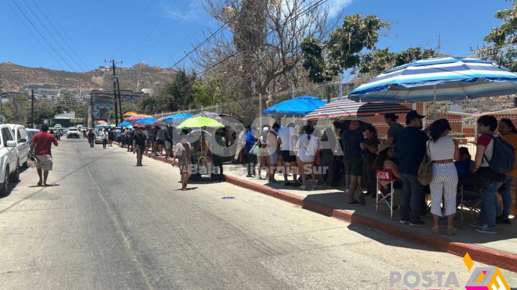 Genera caos y descontento apertura de casilla especial en Cabo San Lucas