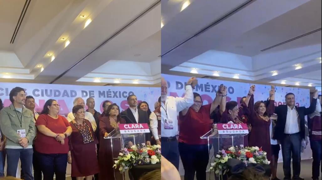 ¡Se declara Ganadora! Clara Brugada asegura haber ganado elecciones en CDMX.