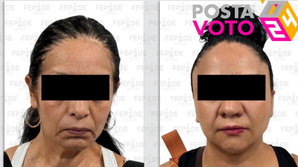 Detienen a dos mujeres en Ciudad de México por posible compra de votos