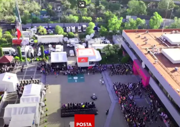 Izan bandera en la ceremonia del INE previo a arranque de históricas elecciones