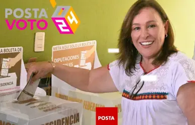 Acude Rocío Nahle a votar en Coatzacoalcos, Veracruz