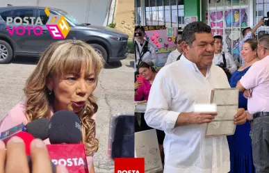 Candidatos en Tabasco emiten sus votos en Villahermosa