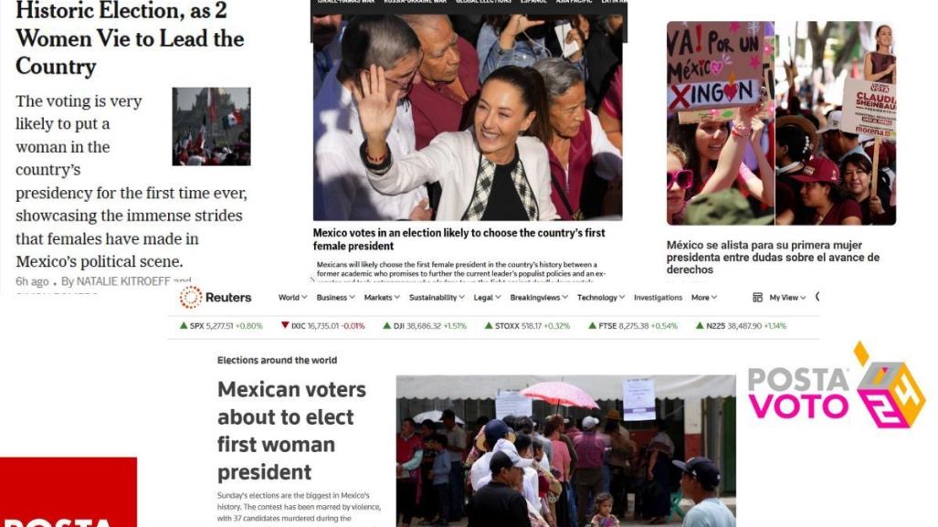 El mundo a la expectativa del próximo presidente o presidenta de México