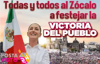 Mario Delgado convoca a festejo de triunfo de Claudia Sheinbaum en el Zócalo