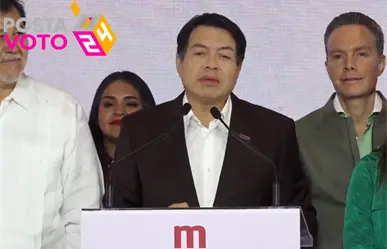 Mario Delgado da mensaje tras cierre de casillas: ¡Ganamos carro completo!