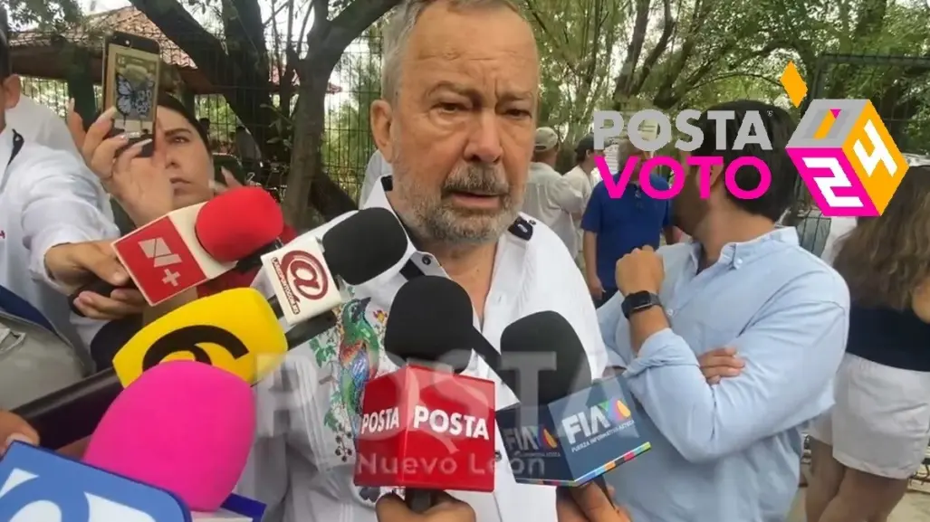 Mauricio Fernández acude a votar; destaca participación de los jóvenes