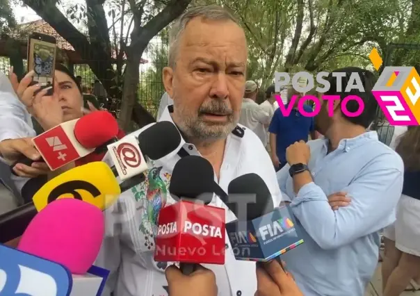 Mauricio Fernández acude a votar; destaca participación de los jóvenes