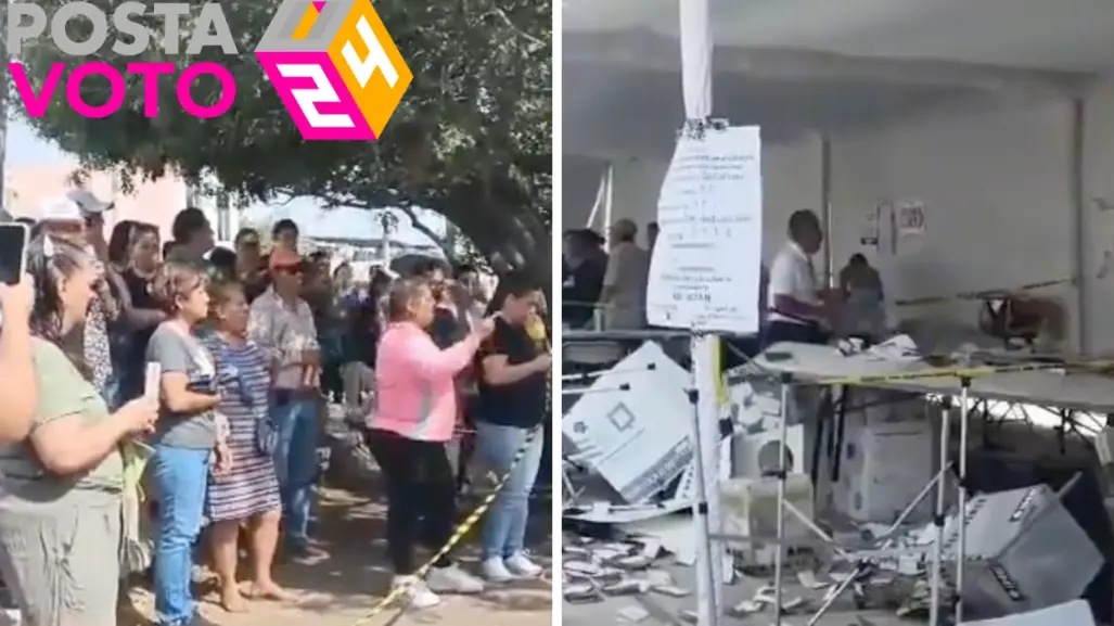 Comando armado irrumpe en centro de votación en Querétaro