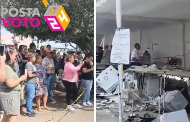 Comando armado irrumpe en centro de votación en Querétaro