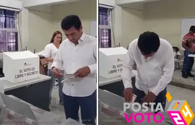 Tamaulipas: Captan a ex alcalde de Morena votando por el PAN