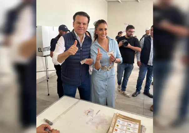 Esteban Villegas acude a votar. Garantiza condiciones para una elección pacífica